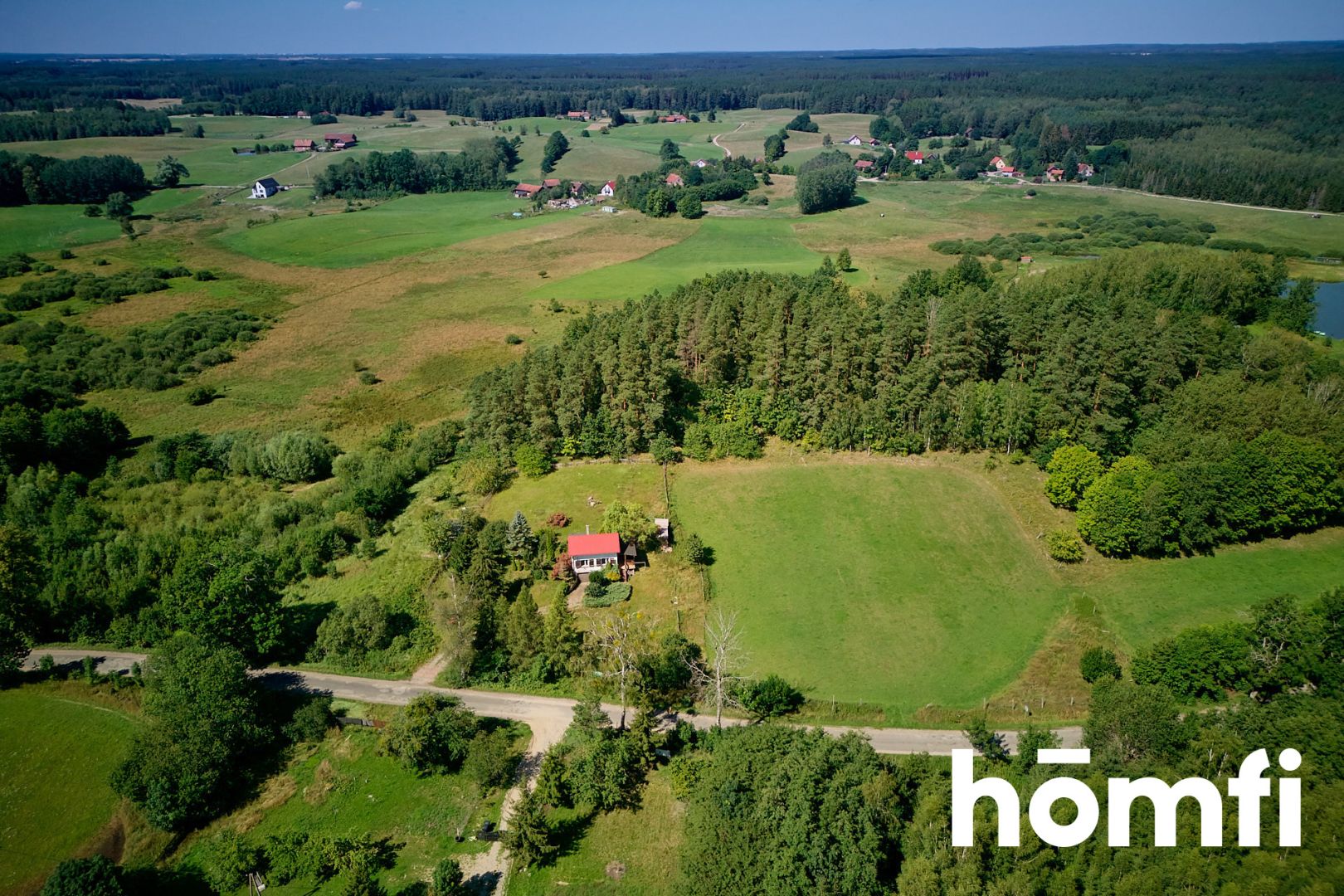 Charming cottage near the Dadaj lake on a large plot of land! - Дім - Продаж - Olsztyński, Barczewo / Ramsowo