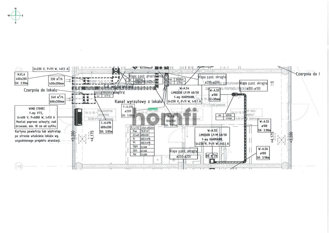 Spacious premises in a modern housing estate - Commercial premises - Rent - Łódź, Polesie