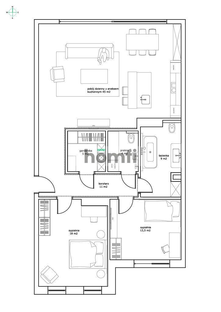 Tarasy Wrześni- Apartament na sprzedaż - Mieszkanie - Sprzedaż - Wrzesiński, Września