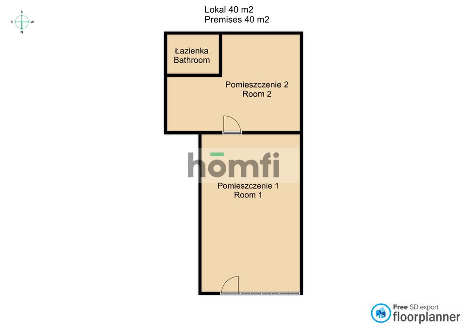 2 lokale na wynajem ( 46 i 40 m2) - Rwańska - Lokal użytkowy - Wynajem - Radom, Miasto Kazimierzowskie