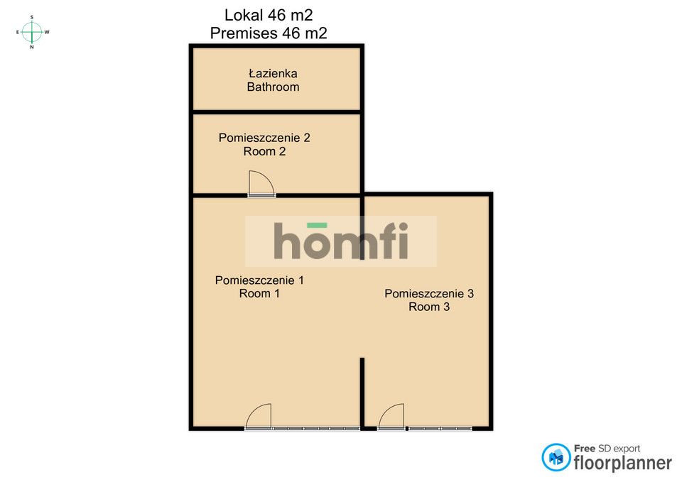 2 lokale na wynajem ( 46 i 40 m2) - Rwańska - Lokal użytkowy - Wynajem - Radom, Miasto Kazimierzowskie