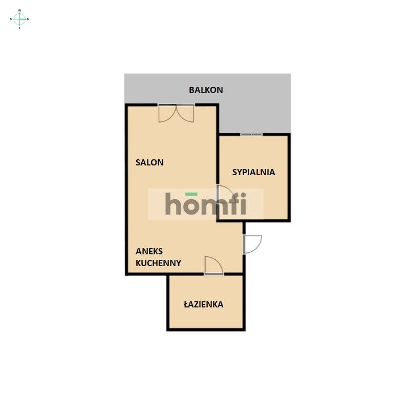 2-POKOJOWE MIESZKANIE Z BALKONEM SKYRES - Mieszkanie - Wynajem - Rzeszów, Staromieście