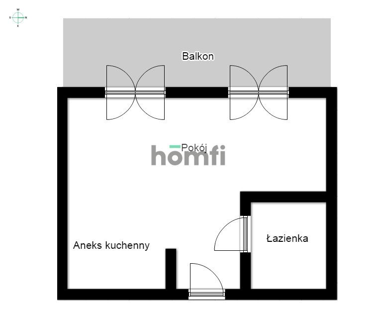 Przytulne mieszkanie z balkonem ul. Bajeczna - Mieszkanie - Wynajem - Kraków, Śródmieście / Grzegórzki