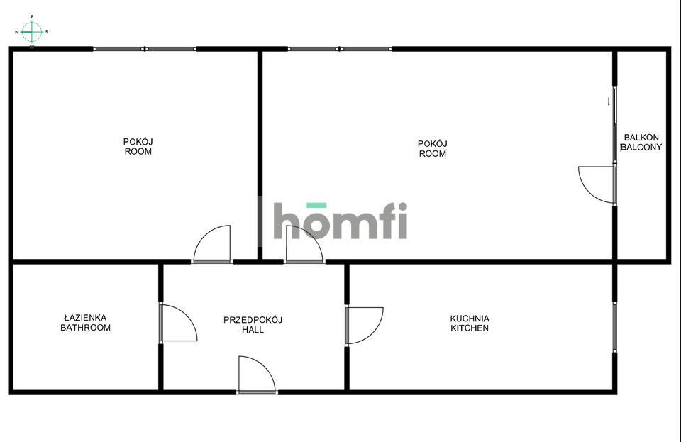 for rent immediately, 2 rooms, separate kitchen, Al 29 listopada - Apartment - Rent - Kraków, Śródmieście / Prądnik Czerwony