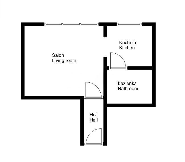Przytulna kawalerka do wynajęcia na ul. Jasińskiego - Mieszkanie - Wynajem - Kraków, Podgórze / Bieżanów-Prokocim