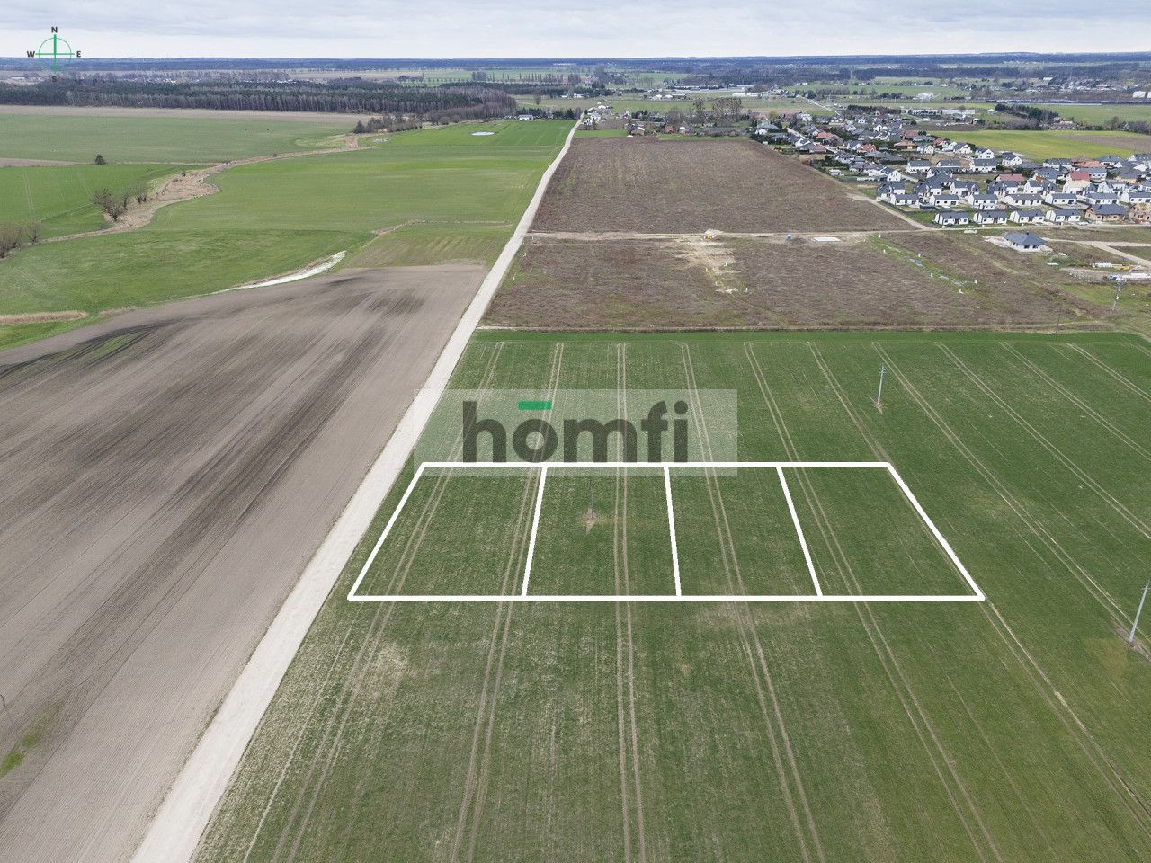 attractive plots for development in Szamotuły - Ділянка - Продаж - Szamotulski, Szamotuły / Kępa