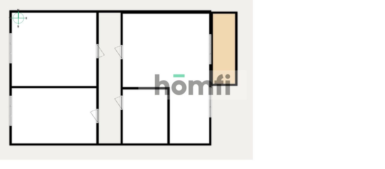 Dwa pokoje przy metrze na Bielanach - Mieszkanie - Wynajem - Warszawa, Bielany
