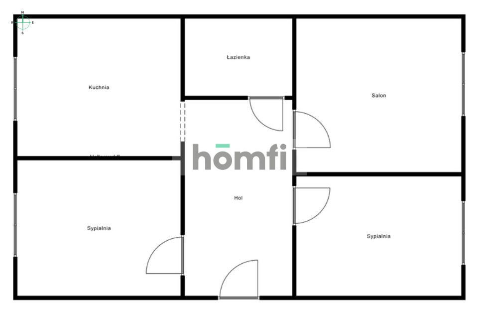 Rozkładowe 3 pokojowe mieszkanie w Pruszowicach - Mieszkanie - Sprzedaż - Wrocławski, Długołęka / Pruszowice