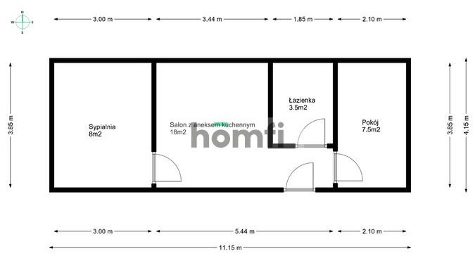 Stylowa Działka Budowlana z Nowoczesnym Domkiem Mobilnym na 13-arowej Działce w Urokliwej Giedlarowej – Twoje Miejsce Spokoju i Relaksu! - Dom - Sprzedaż - Leżajski, Leżajsk / Giedlarowa