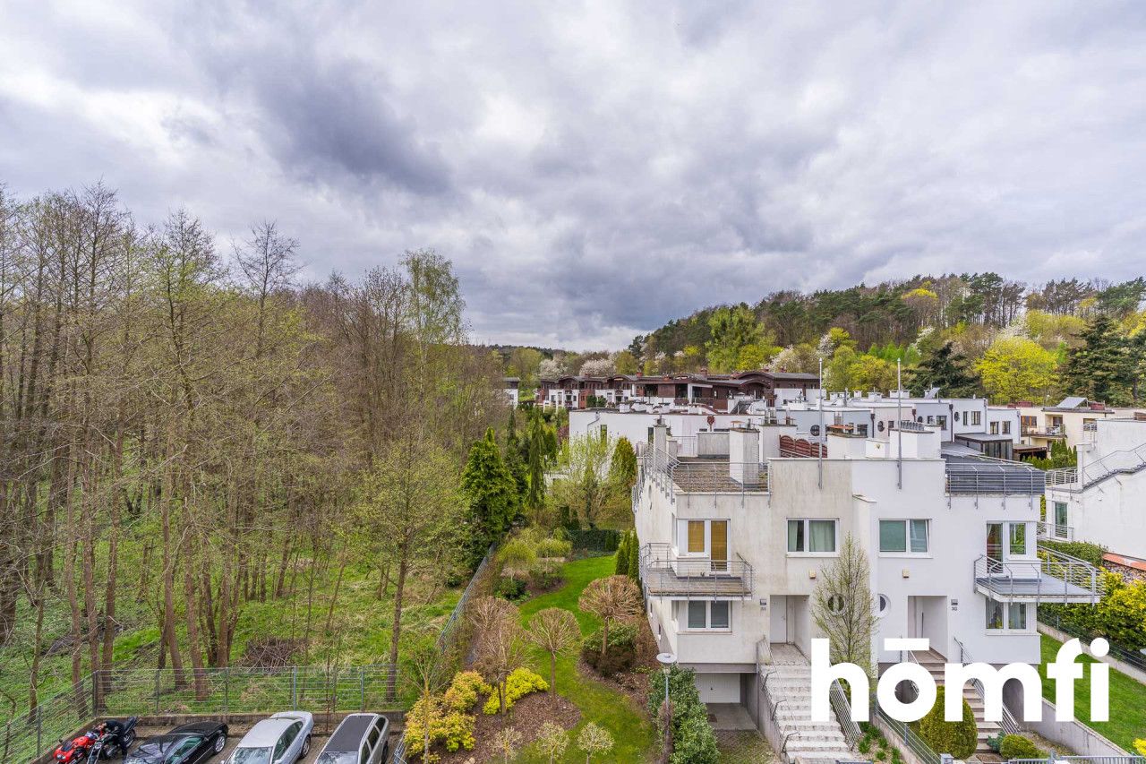 3-pok. z garażem, duży taras, balkon, widok na las - Mieszkanie - Wynajem - Gdynia, Kolibki