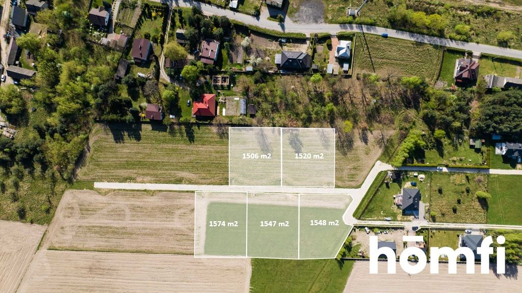 Działki budowlane w spokojnej okolicy pod Radomiem - Działka - Sprzedaż - Radomski, Jastrzębia / Kolonia Lesiów