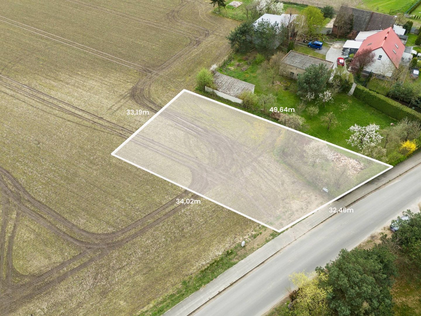 Lake view plot-1306m. Góra near/Pobiedzisk - Plot - Sale - Poznański, Pobiedziska / Góra