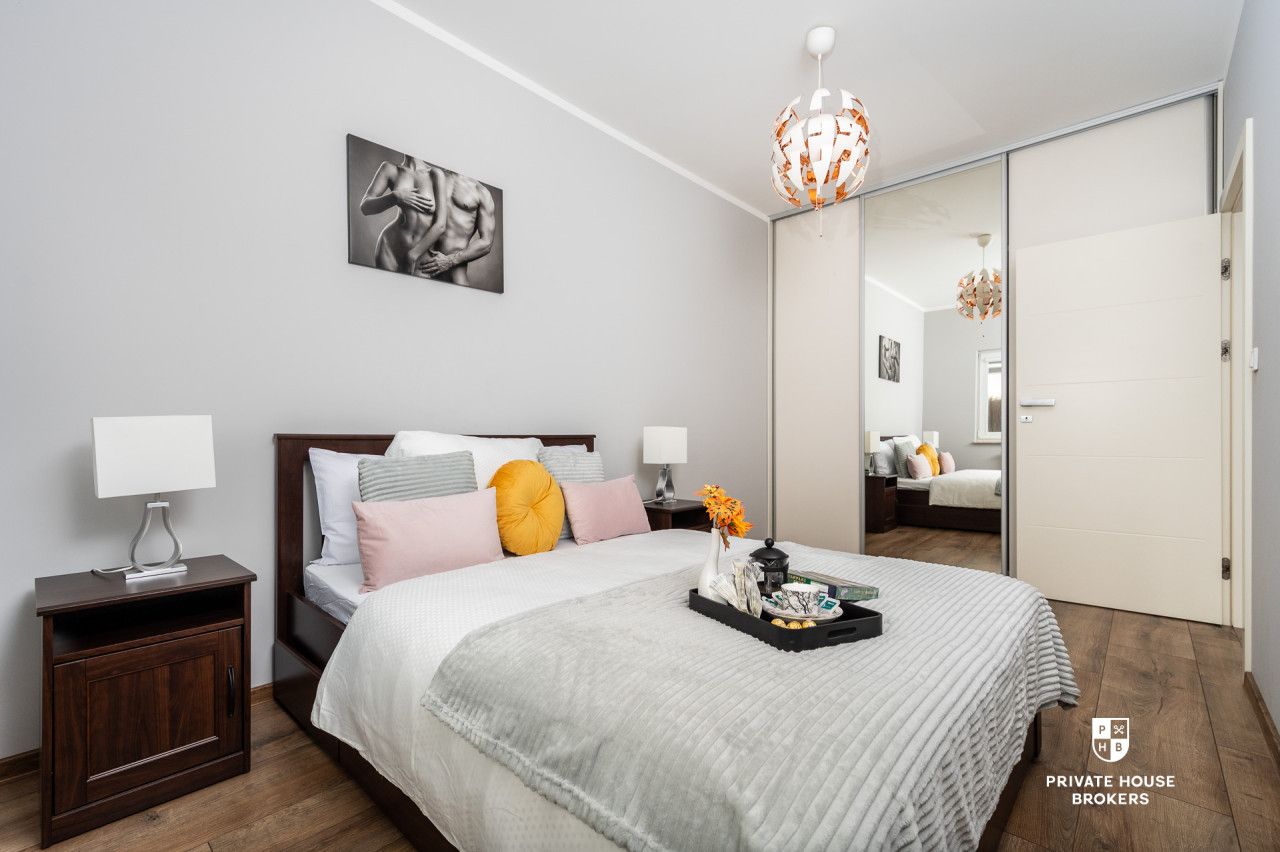 Bunscha / Federowicza, 50m²: great 2-room apartment with a balcony | Czerwone Maki | Shell | Ruczaj - Apartment - Rent - Kraków, Ruczaj