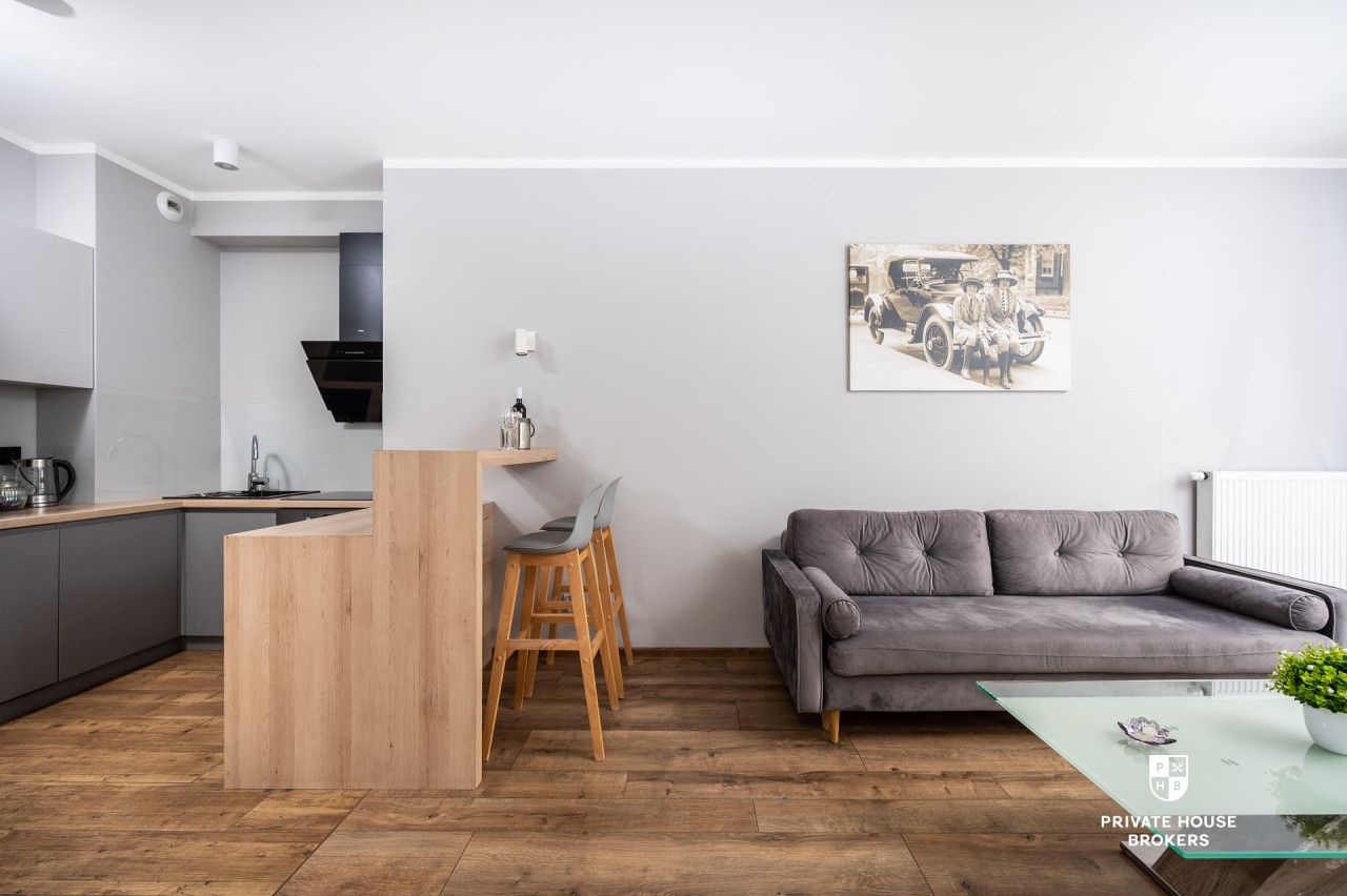 Bunscha / Federowicza, 50m²: great 2-room apartment with a balcony | Czerwone Maki | Shell | Ruczaj - Apartment - Rent - Kraków, Ruczaj