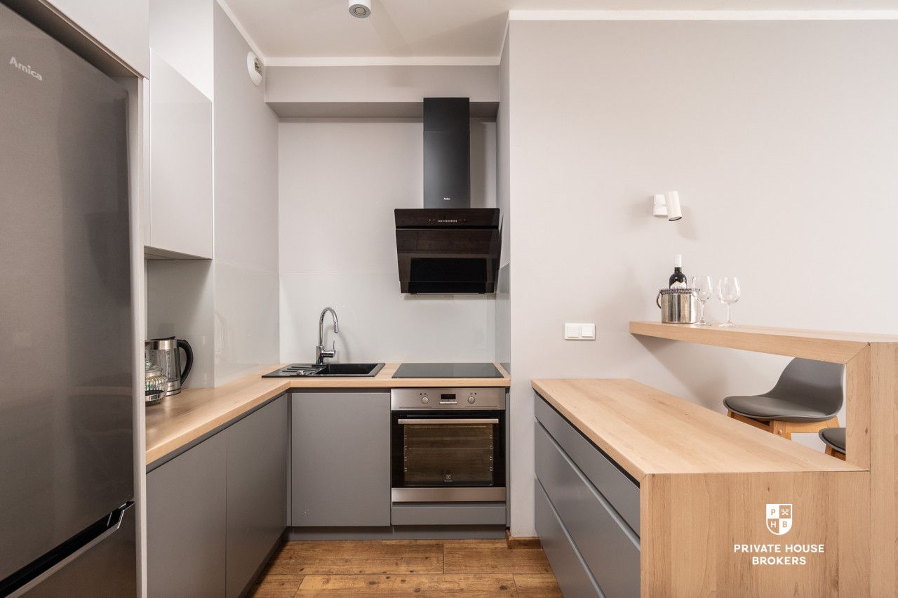 Bunscha / Federowicza, 50m²: great 2-room apartment with a balcony | Czerwone Maki | Shell | Ruczaj - Apartment - Rent - Kraków, Ruczaj