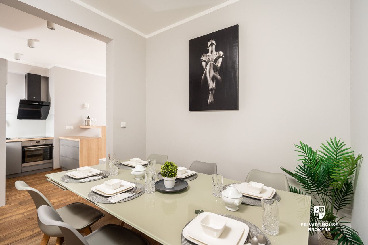 Bunscha / Federowicza, 50m²: great 2-room apartment with a balcony | Czerwone Maki | Shell | Ruczaj - Apartment - Rent - Kraków, Ruczaj