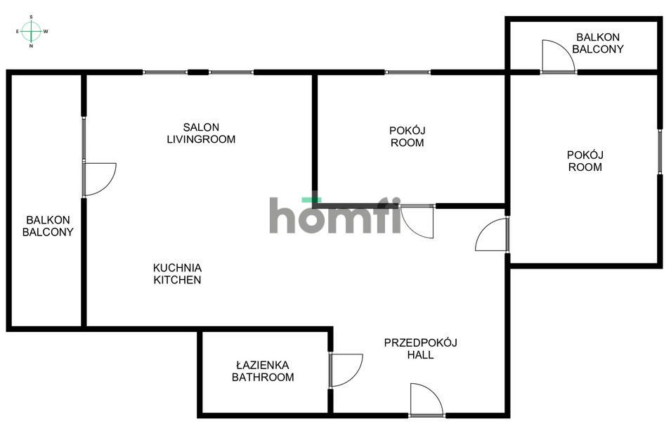 2 bed apartment, Grzegorzecka 77 - Apartment - Rent - Kraków, Śródmieście / Grzegórzki
