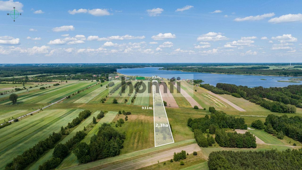 Big plot near Domaniów reservoir with place for commercial building or houses (3000m2). - Plot - Sale - Przysuski, Wieniawa / Brudnów