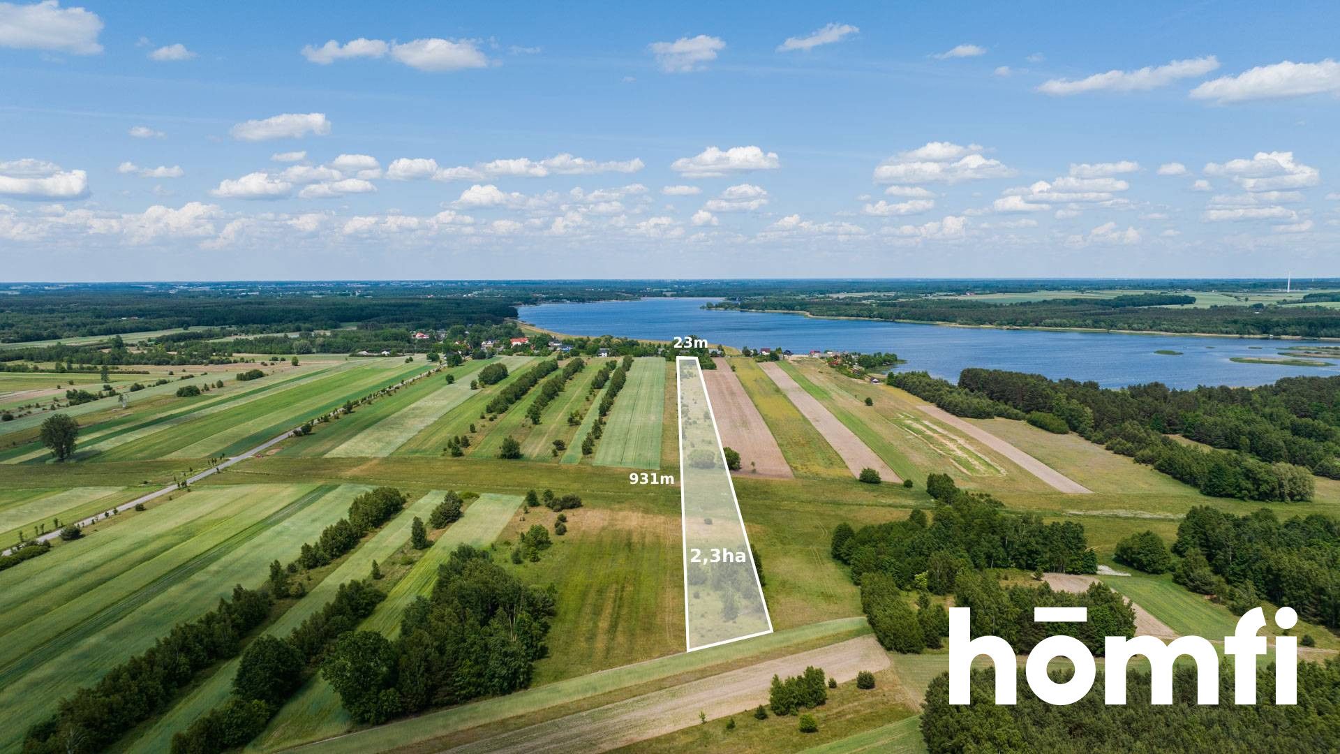 Big plot near Domaniów reservoir with place for commercial building or houses (3000m2). - Plot - Sale - Przysuski, Wieniawa / Brudnów