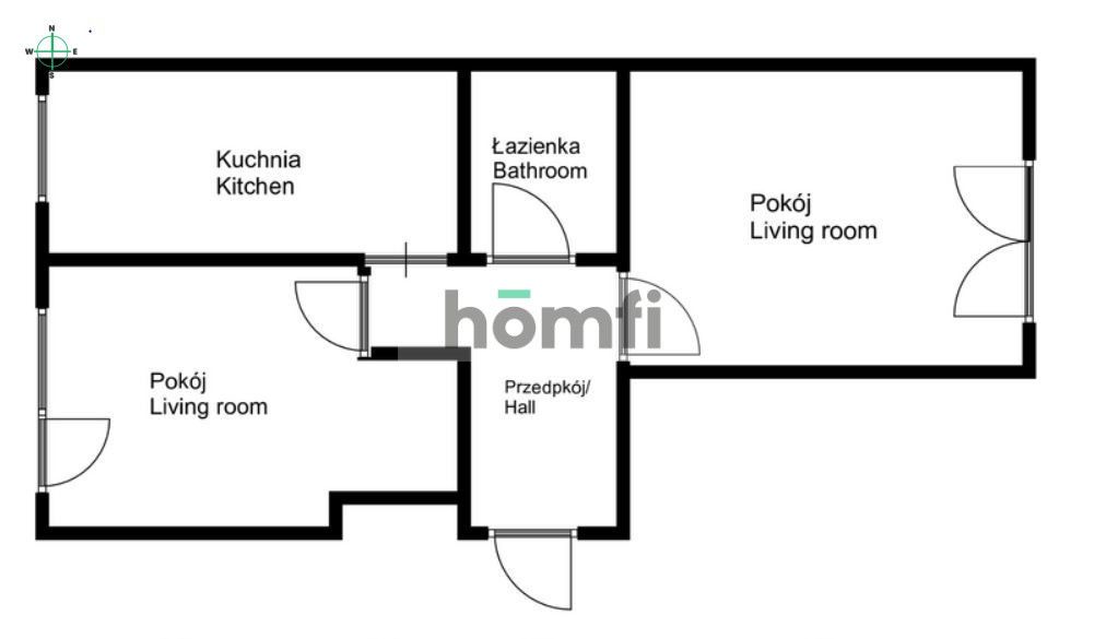 2 pokojowe mieszkanie w dzielnicy studenckiej - Mieszkanie - Wynajem - Wrocław, Śródmieście / Plac Grunwaldzki