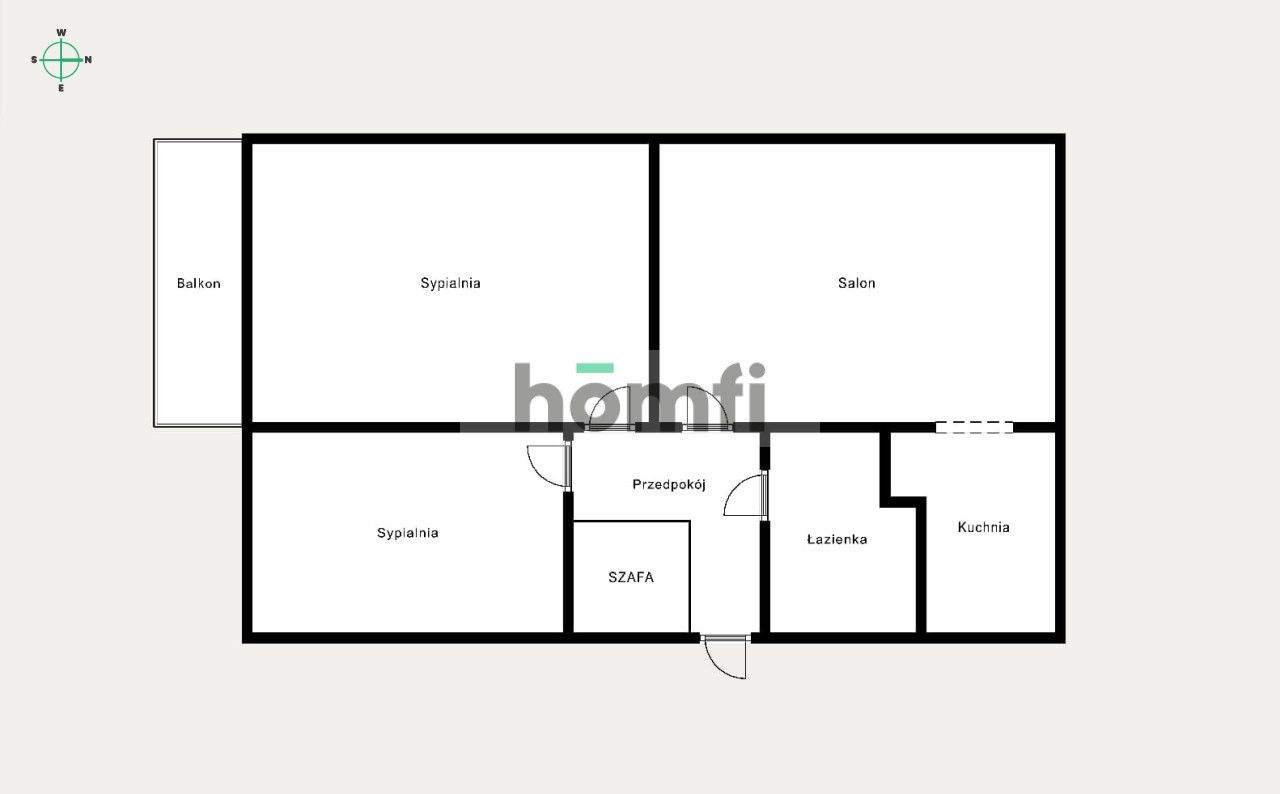 Mieszkanie 3 pokojowe o pow 52,35m2 - po remoncie - Mieszkanie - Sprzedaż - Łódź, Widzew