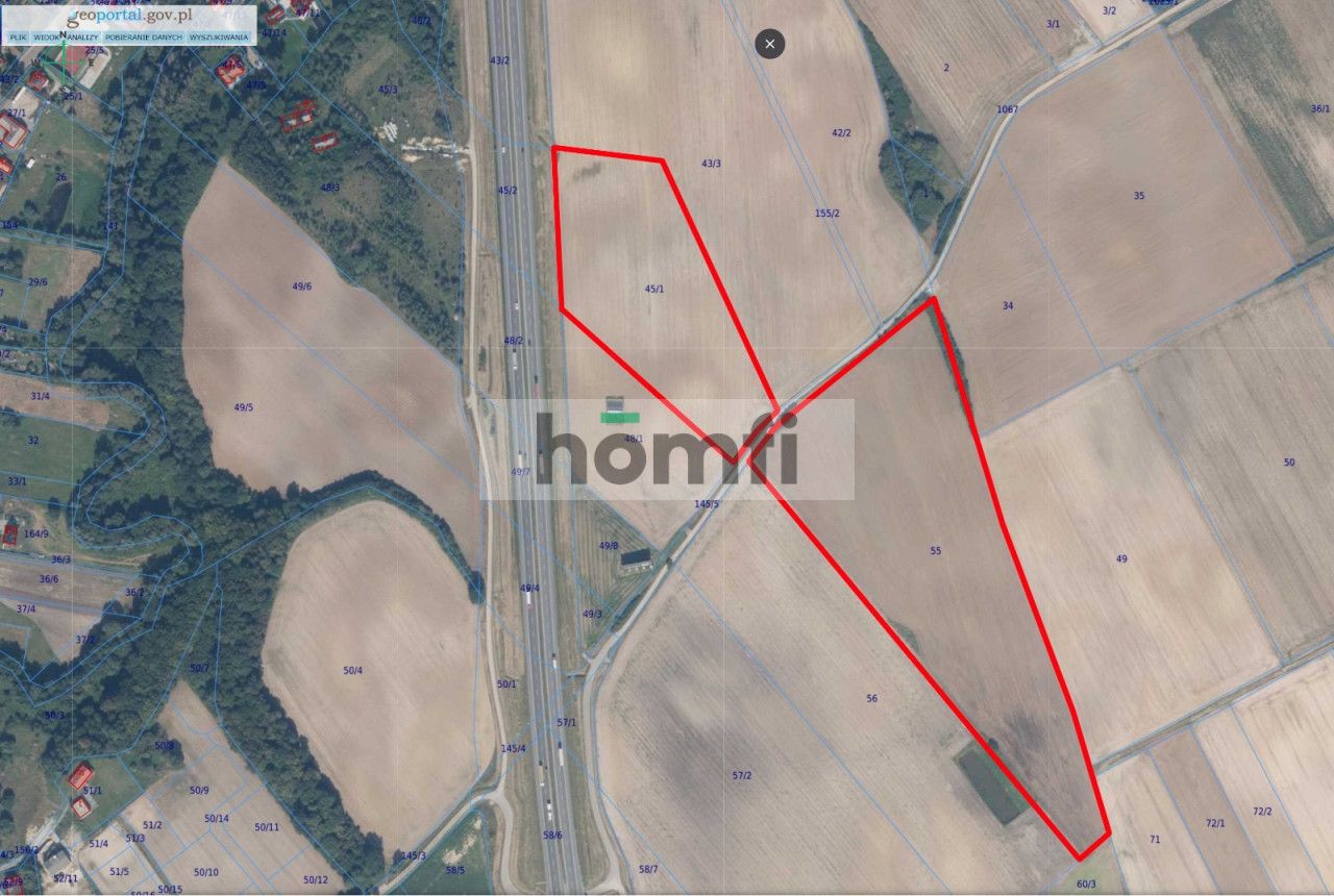 Investment plots just by A1 highway - Ділянка - Продаж - Gdański, Pruszcz Gdański / Łęgowo