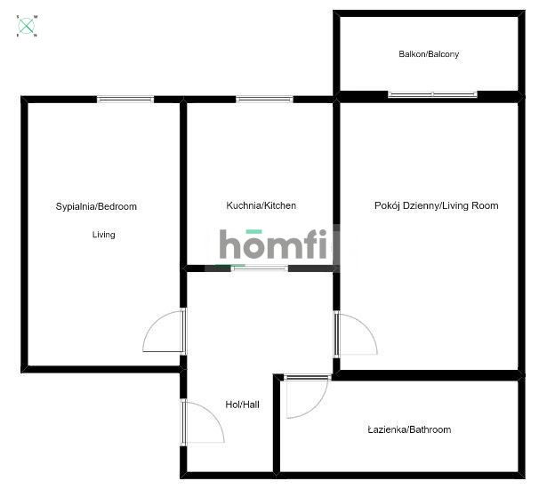 DWUPOKOJOWE MIESZKANIE W FABRYCE CZEKOLADY- 50m2 - Mieszkanie - Wynajem - Kraków, Krowodrza