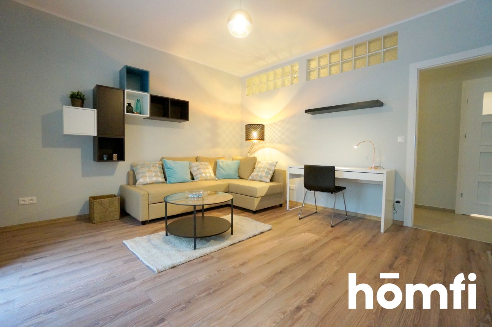 2 - pokojowe z tarasem, 55 m2 / Hubska - Mieszkanie - Wynajem - Wrocław, Krzyki / Huby