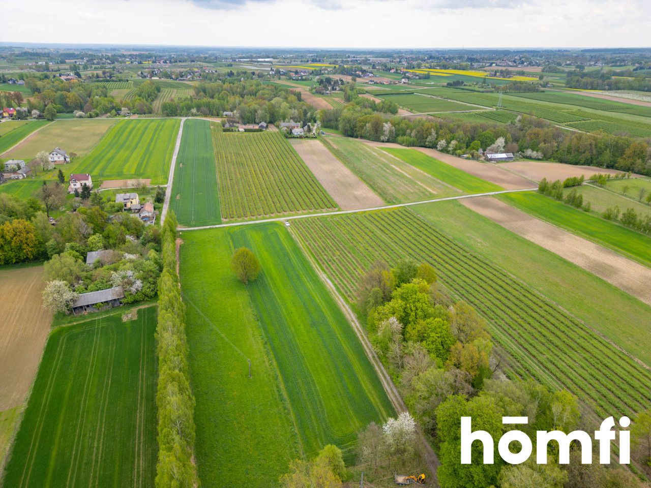 A picturesque plot near Nałęczów - Ділянка - Продаж - Puławski, Nałęczów / Drzewce-Kolonia