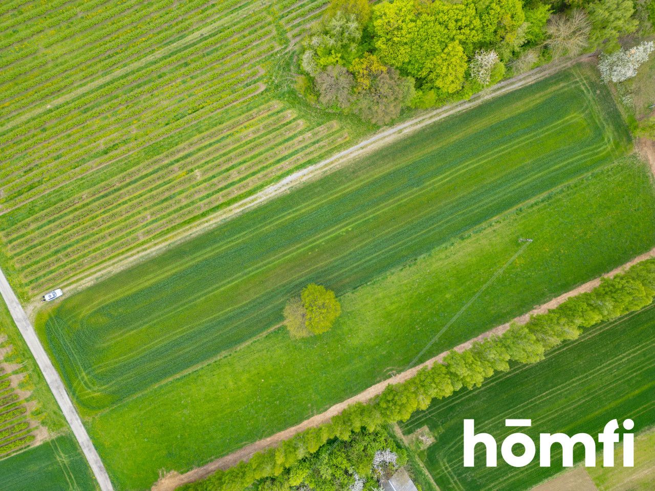 A picturesque plot near Nałęczów - Ділянка - Продаж - Puławski, Nałęczów / Drzewce-Kolonia