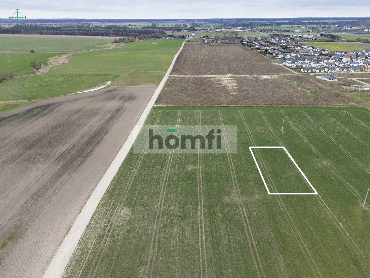 attractive plot for development in Szamotuły - Ділянка - Продаж - Szamotulski, Szamotuły / Kępa