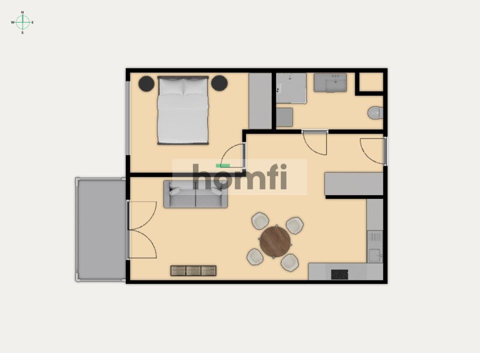 Mieszkanie w Fuzji do pierwszego zamieszkania - Mieszkanie - Wynajem - Łódź, Górna