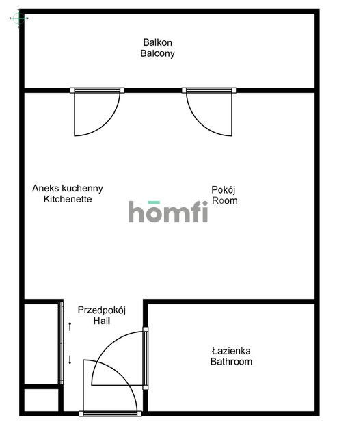 Do wynajęcia - Wygodna kawalerka z dużym balkonem, Kraków, Czyżyny - Mieszkanie - Wynajem - Kraków, Nowa Huta / Czyżyny