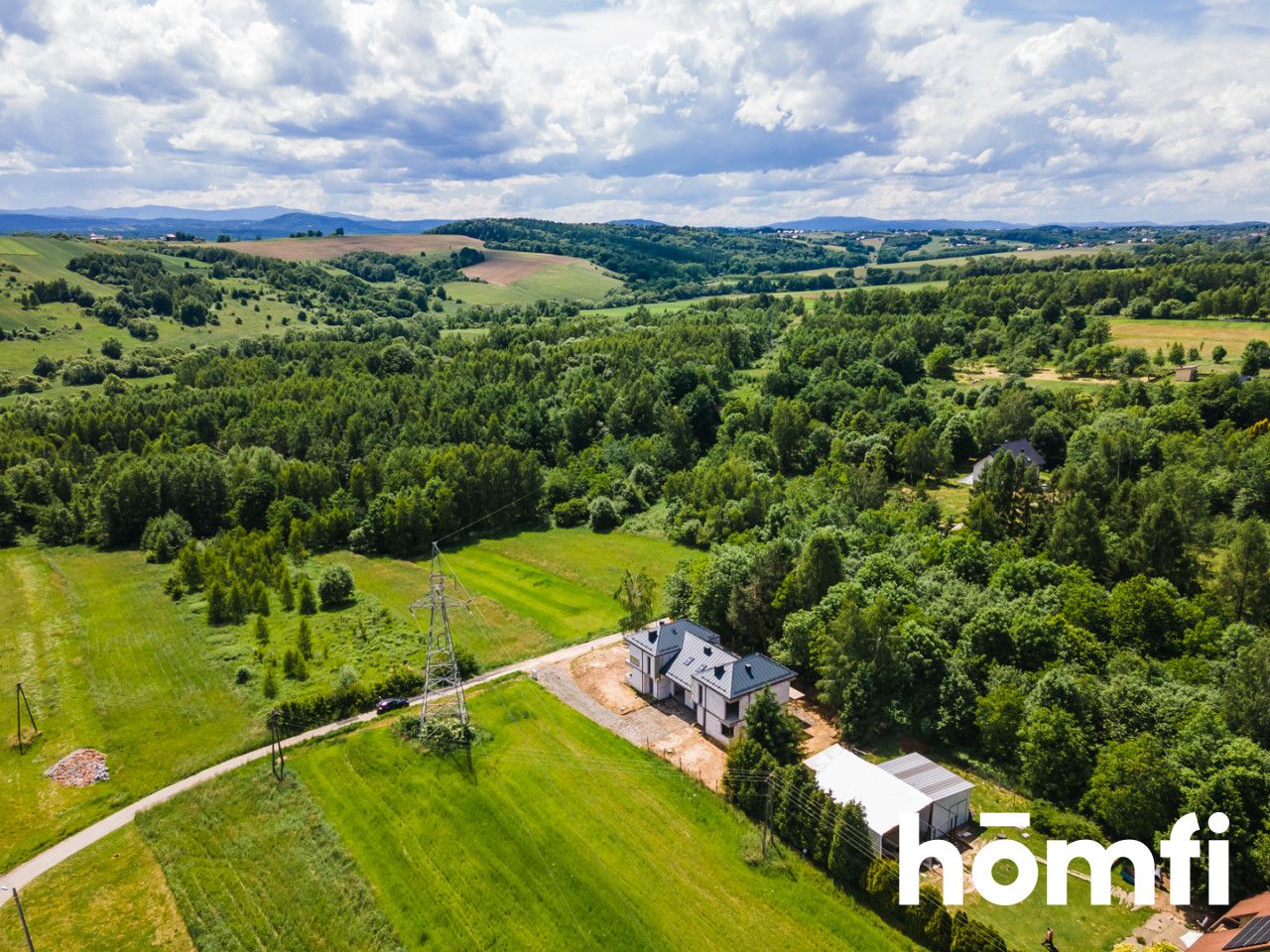 Dom do wykończenia | Panoramiczny widok | Skawina - Dom - Sprzedaż - Krakowski, Skawina / Polanka Hallera
