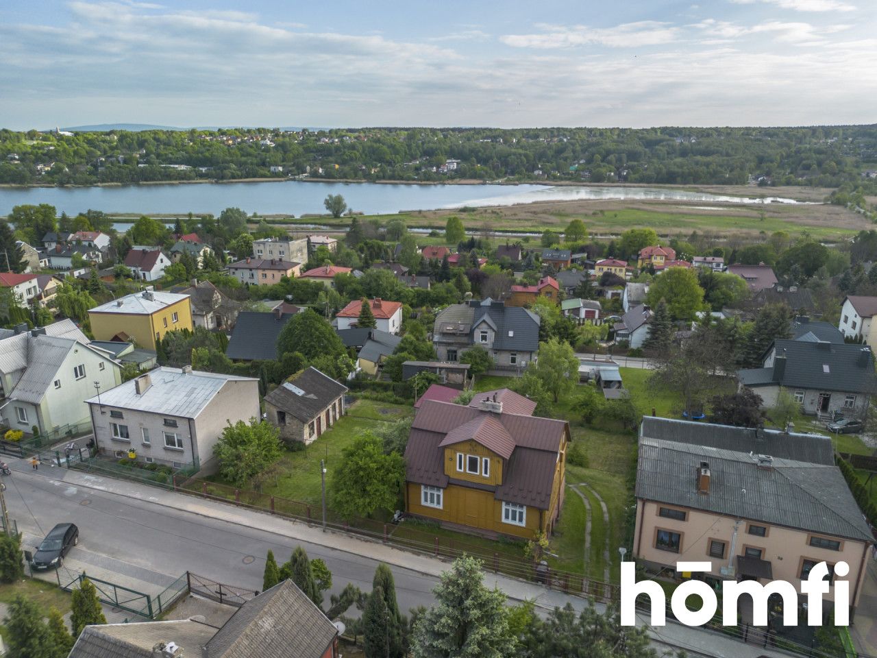 Wooden house with a view of the reservoir - plot 1100m2 - Дім - Продаж - Starachowicki, Starachowice / Orłowo