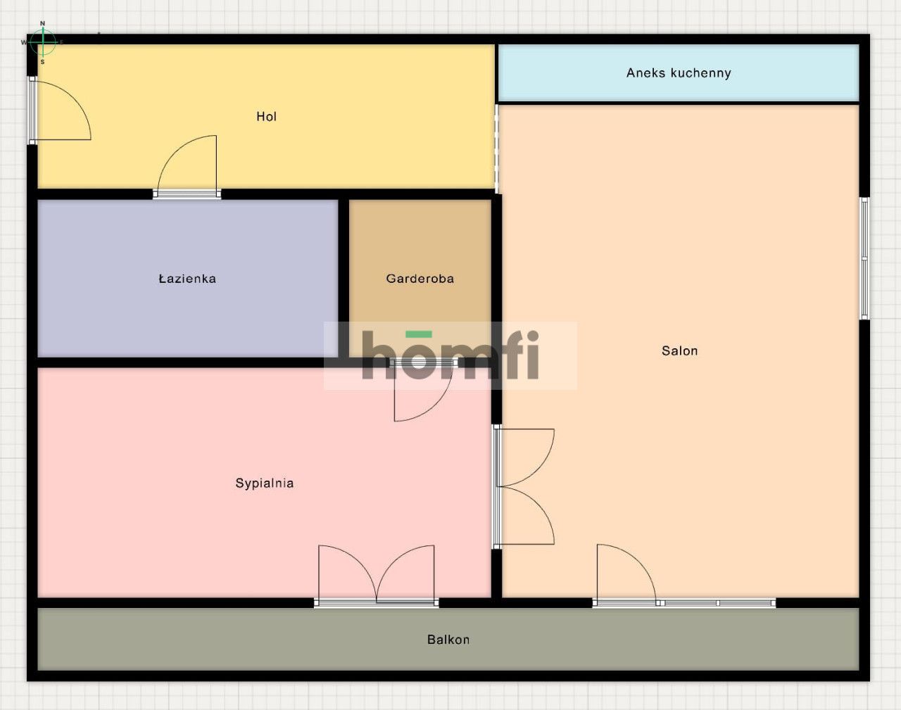 TWO-ROOM SPACIOUS APARTMENT IN SIELCE DISTRICT - Apartment - Rent - Warszawa, Mokotów