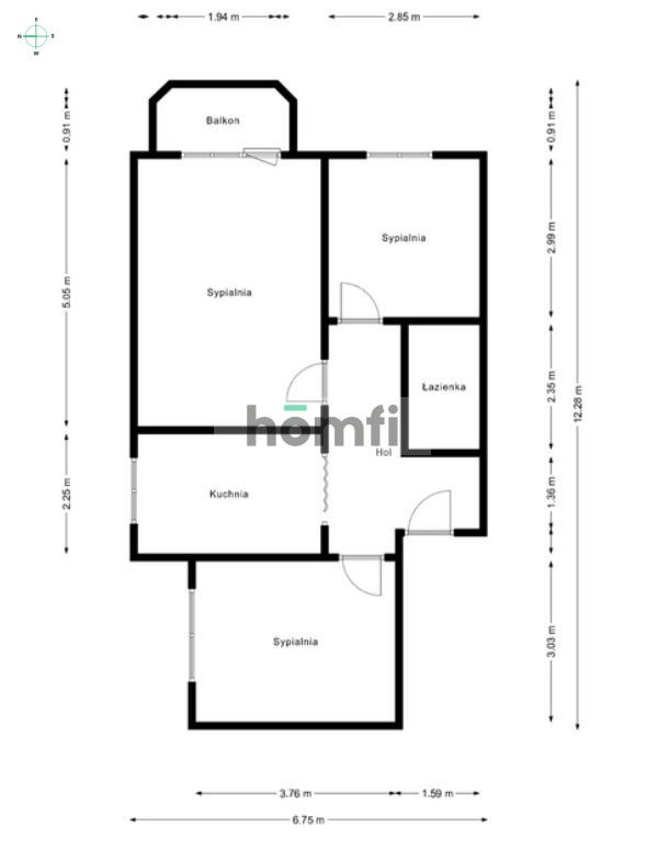 Mieszkanie z garażem blisko Politechniki - Mieszkanie - Wynajem - Lublin, Rury Jezuickie