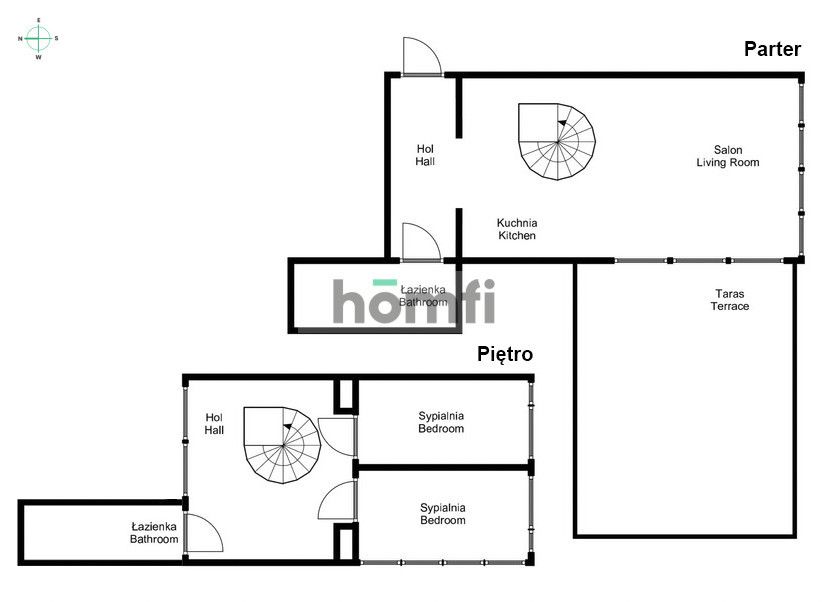 3-room rental apartments with garden Poznań - Apartment - Rent - Poznań, Grunwald