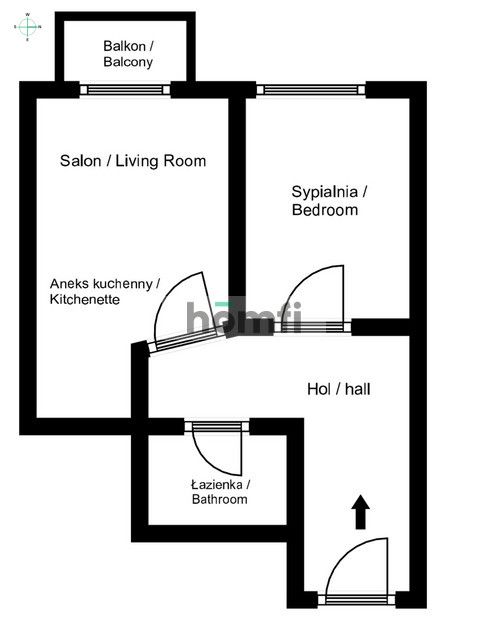 Przestronne mieszkanie 2pok, blisko SKM, Chylonia - Mieszkanie - Wynajem - Gdynia, Chylonia