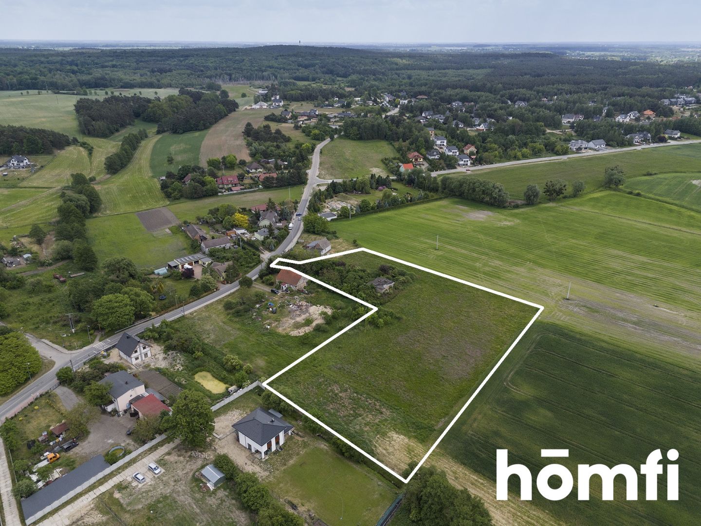 Agricultural and construction plot near Poznań! - Plot - Sale - Poznański, Czerwonak / Miękowo