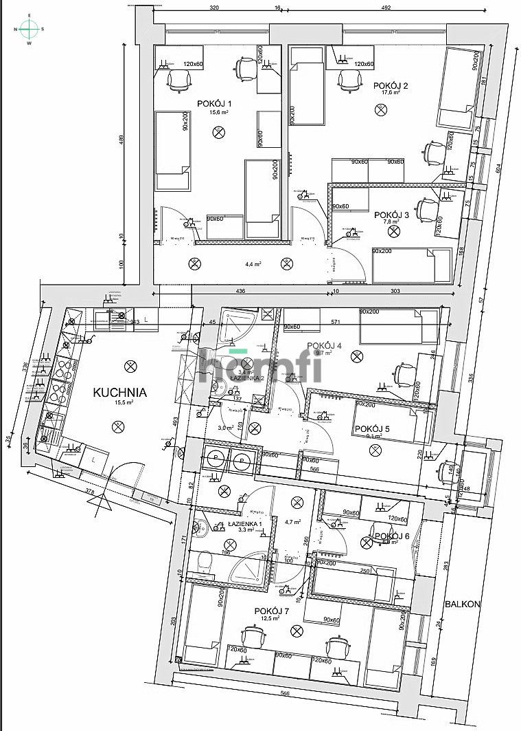 Inwestycyjne 114 m2 centrum Piłsudskiego - Mieszkanie - Sprzedaż - Wrocław, Stare Miasto