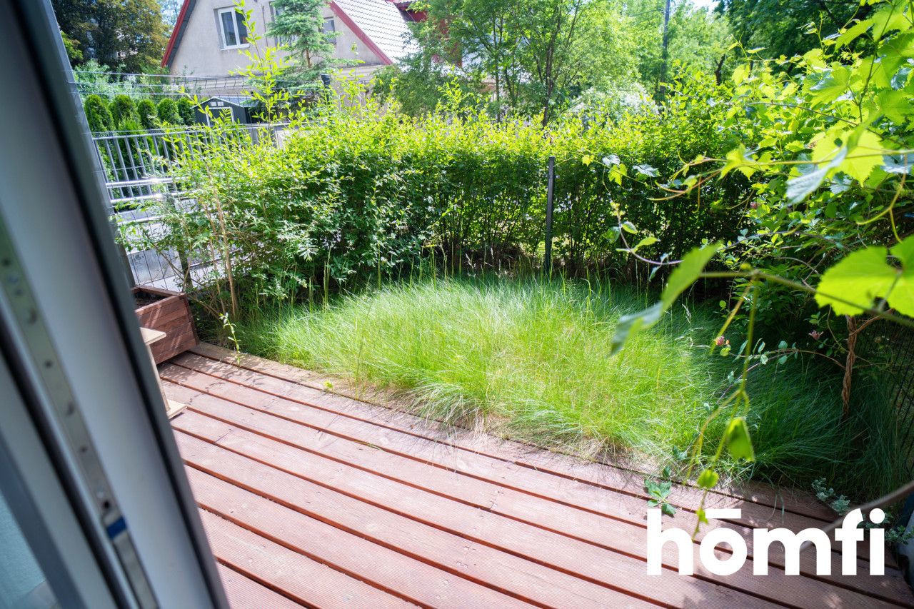 Kawalerka z ogródkiem na nowym osiedlu - Mieszkanie - Wynajem - Pruszkowski, Brwinów