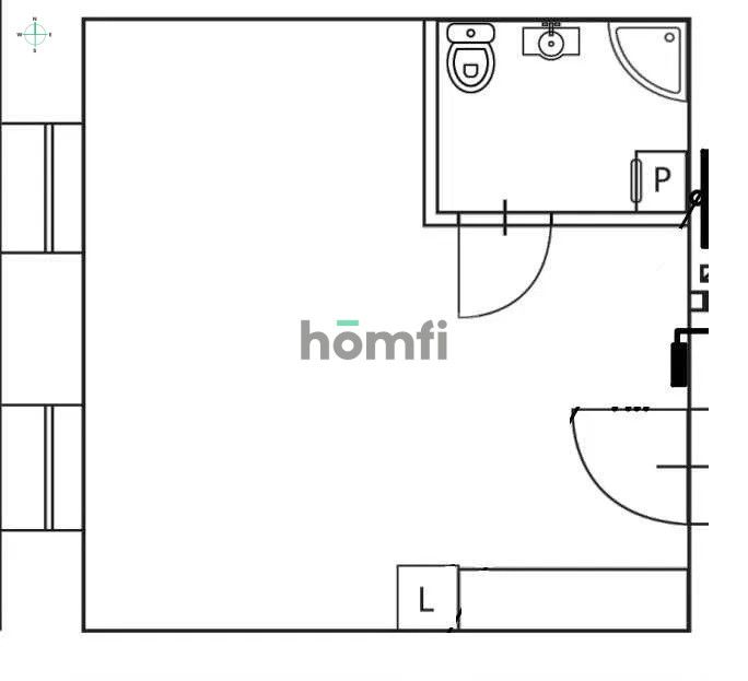 Przestronna kawalerka do wynajęcia- Śródmieście - Mieszkanie - Wynajem - Łódź, Śródmieście