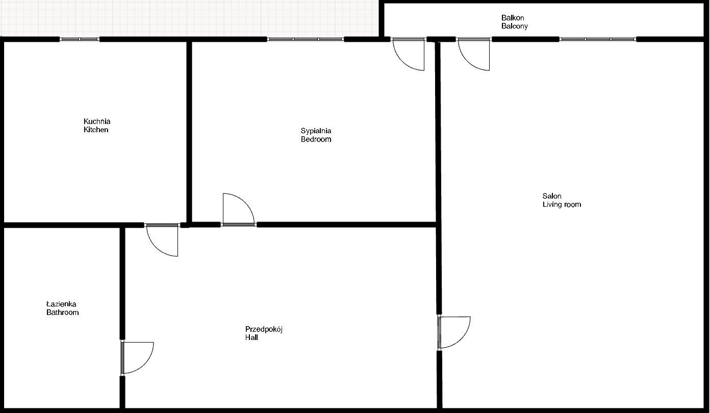 Two separate rooms, full layout, good standard - Apartment - Sale - Wrocław, Psie Pole / Karłowice
