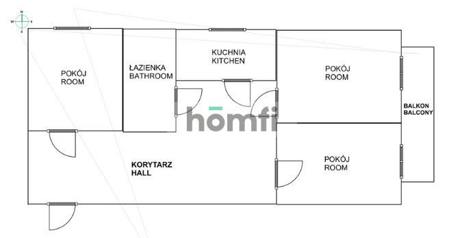 Cozy 3-room apartment in the Center - Квартира - Оренда - Gdańsk, Śródmieście