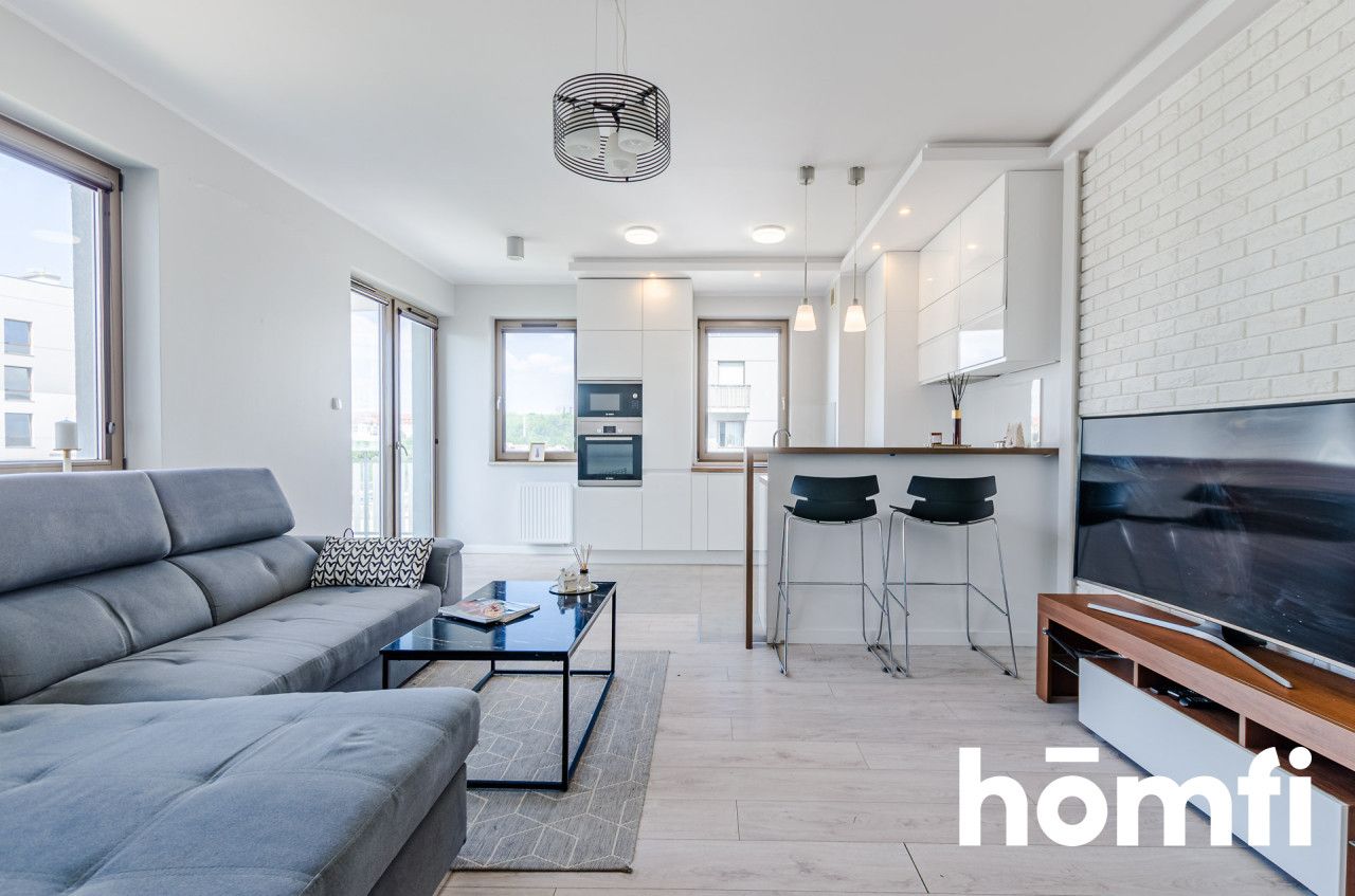 Na wynajem 3-pokojowe mieszkanie w nowym bloku. - Mieszkanie - Wynajem - Gdańsk, Morena