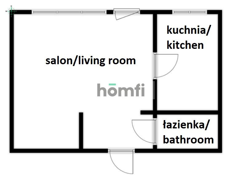 Kawalerka nad morzem - Mieszkanie - Wynajem - Gdańsk, Żabianka