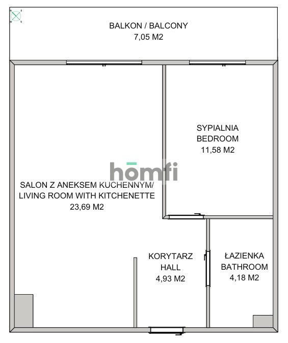 2 pokoje, nowe - stan deweloperski, blisko centrum - Mieszkanie - Sprzedaż - Poznański, Swarzędz
