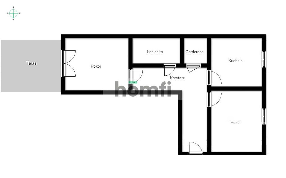 Nowoczesne dwupokojowe mieszkanie w centrum Bronowic ul. Rydla - Mieszkanie - Wynajem - Kraków, Krowodrza / Bronowice