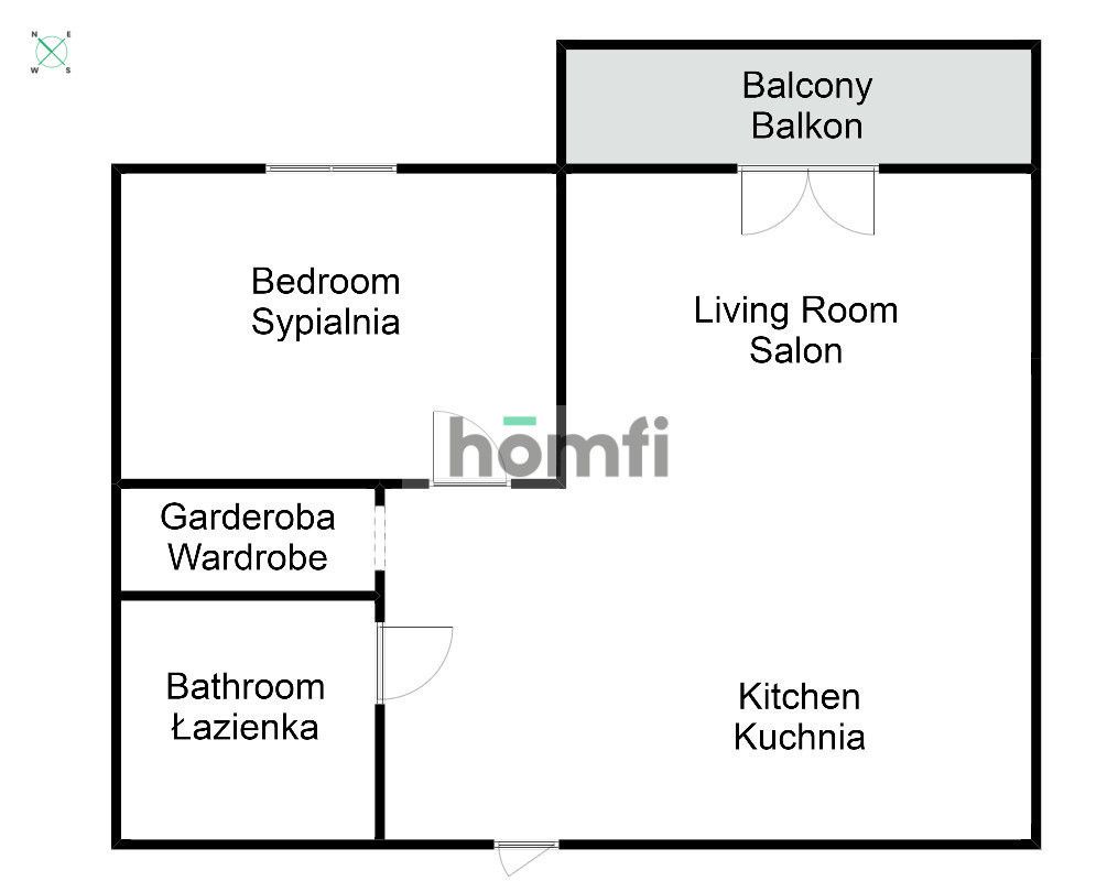2-pokojowe mieszkanie z garażem ul. Grabiszyńska - Mieszkanie - Wynajem - Wrocław, Fabryczna